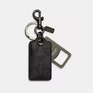 NWT Coach Bottle Opener Key Fob